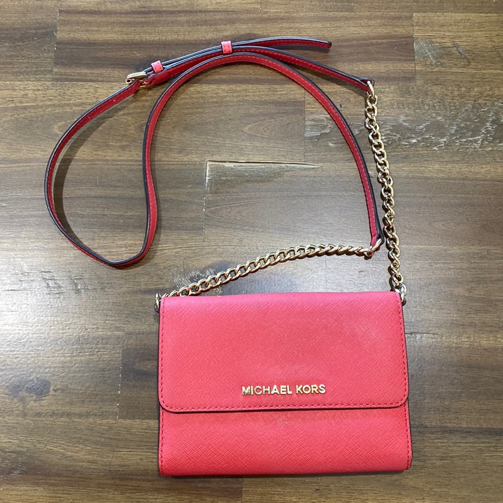 Michael Kors crossbody wallet